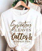 Sweaters,Leaves Graphic Tee