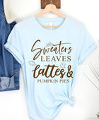 Sweaters,Leaves Graphic Tee