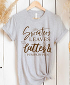 Sweaters,Leaves Graphic Tee