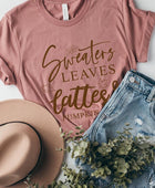 Sweaters,Leaves Graphic Tee