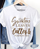 Sweaters,Leaves Graphic Tee