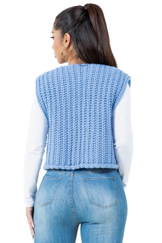 LAYLA KNITWEAR VEST - Body By J'ne
