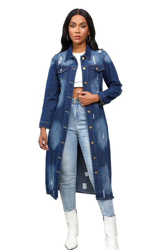 KAYLEE DENIM JACKET - Body By J'ne