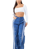 CROSS THE LINE DENIM PANTS