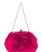 Bolso de hombro con forma de flor