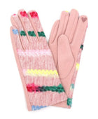 Pressed Yarn Fashion Winter Smart Gloves