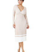 HANDLING BUSINESS LONG MAXI KNIT DRESS