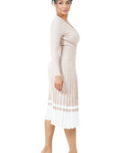 HANDLING BUSINESS LONG MAXI KNIT DRESS