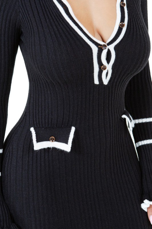 MAXI KNIT DRESS - Body By J'ne