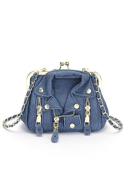 Denim Jacket Iconic Swing Bag - Body By J'ne