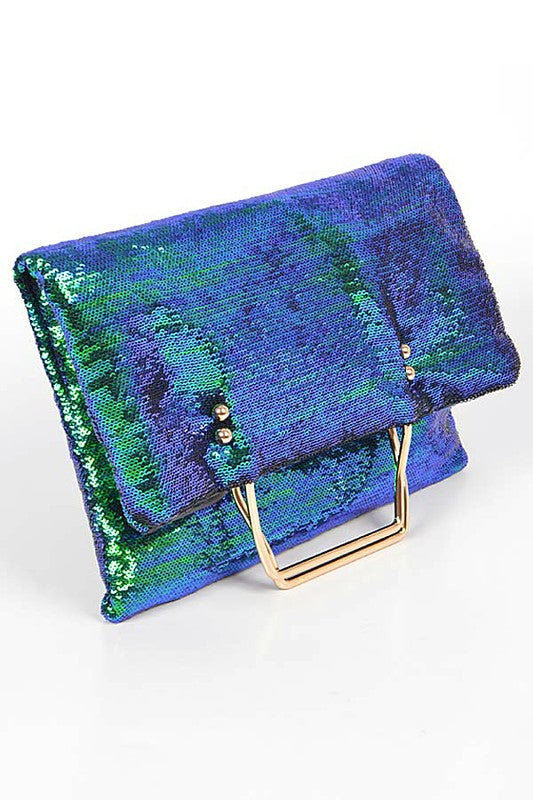 Convertible Sequins Folding Clutch - Body By J'ne