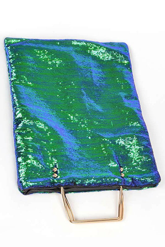 Convertible Sequins Folding Clutch - Body By J'ne