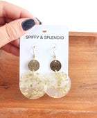 Pendientes Zoey - Copos de oro