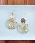 Pendientes Zoey - Copos de oro