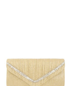 Glitter Pleated Crossbody Bag