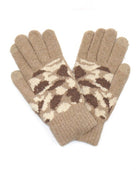 Camouflage Print Knitted Smart Gloves