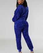 HAZEL SEQUIN TWO PIECE PANT SET