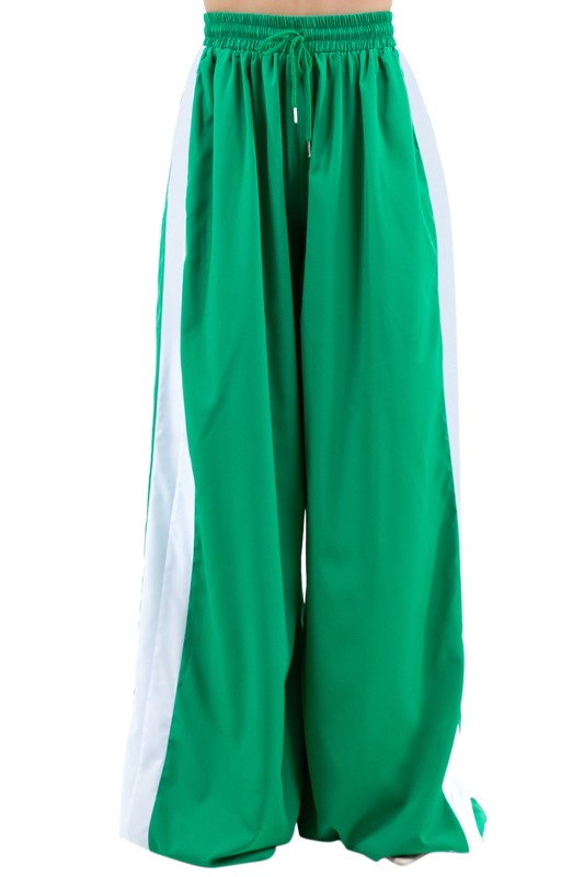 DEE DEE CASUAL WIDE LEG PANTS - Body By J'ne