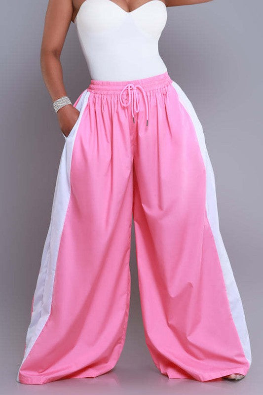 DEE DEE CASUAL WIDE LEG PANTS - Body By J'ne