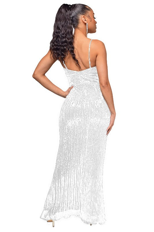 SEQUIN MAXI DRESS - Body By J'ne
