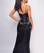 SEQUIN MAXI DRESS