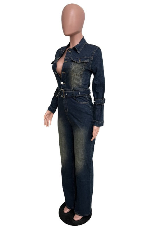 JENNY DENIM JUMPSUIT