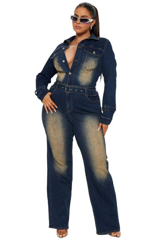 JENNY DENIM JUMPSUIT