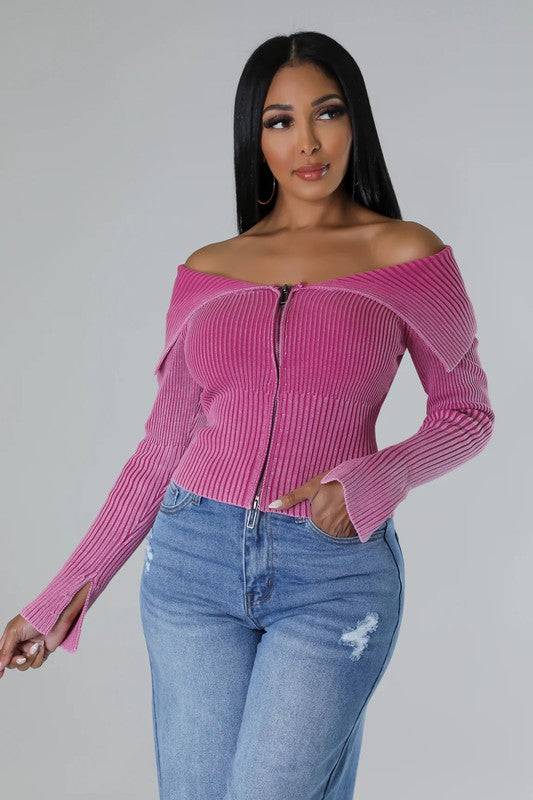 JOY KNITWEAR TOP