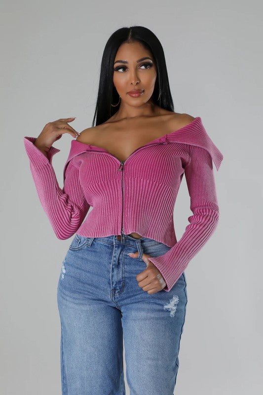 JOY KNITWEAR TOP