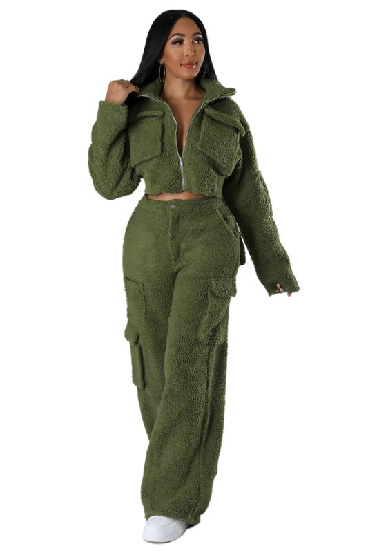 WOMEN FASHION TEDDY 2PCS SET - Body By J'ne