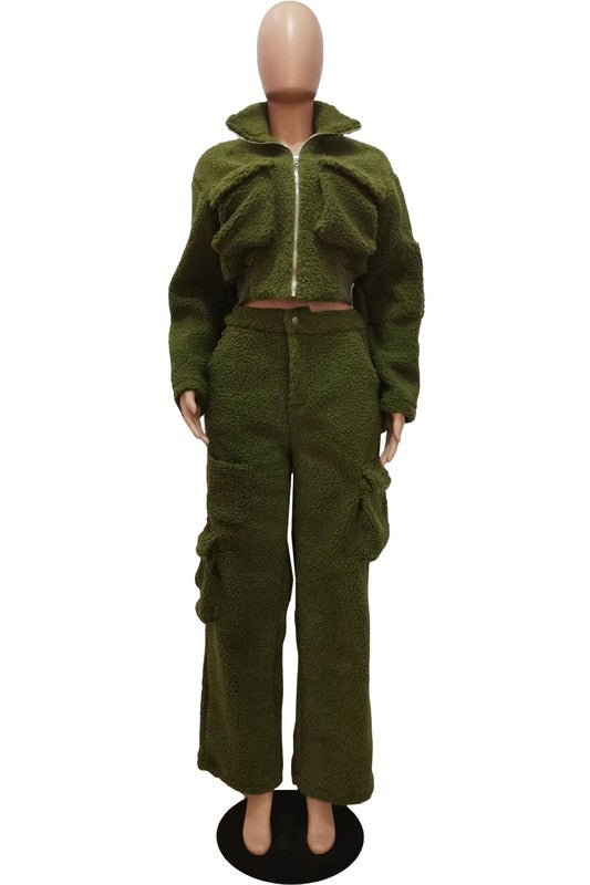 WOMEN FASHION TEDDY 2PCS SET - Body By J'ne