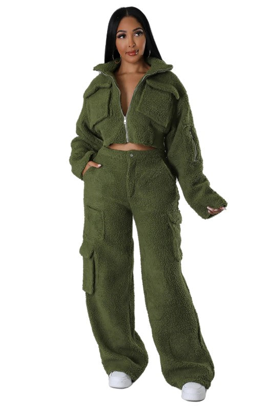 WOMEN FASHION TEDDY 2PCS SET - Body By J'ne