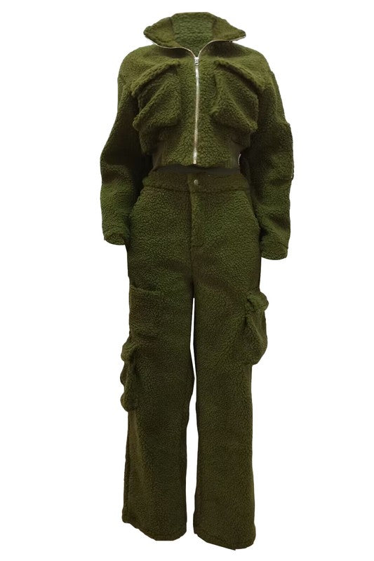 WOMEN FASHION TEDDY 2PCS SET - Body By J'ne