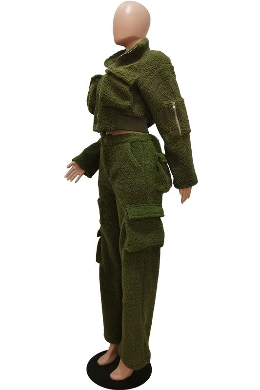 WOMEN FASHION TEDDY 2PCS SET - Body By J'ne