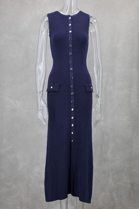 WOMEN FASHION LONG MAXI KNIT DRESS - Body By J'ne