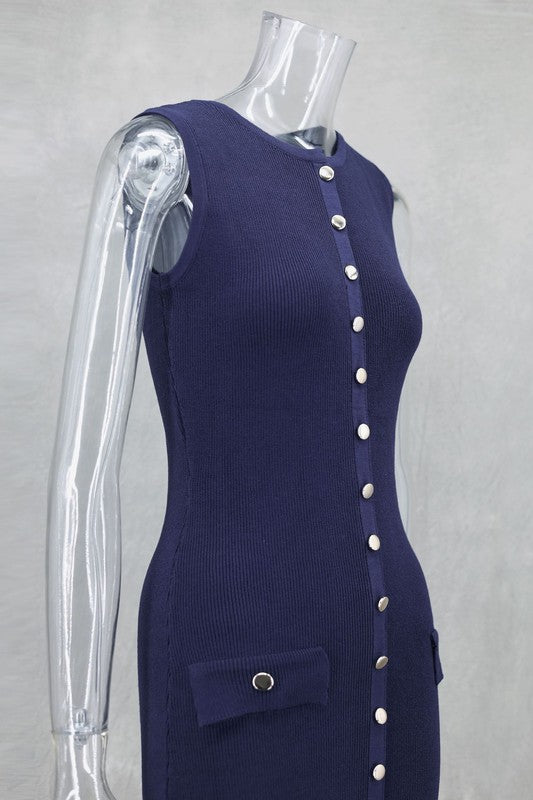 WOMEN FASHION LONG MAXI KNIT DRESS - Body By J'ne