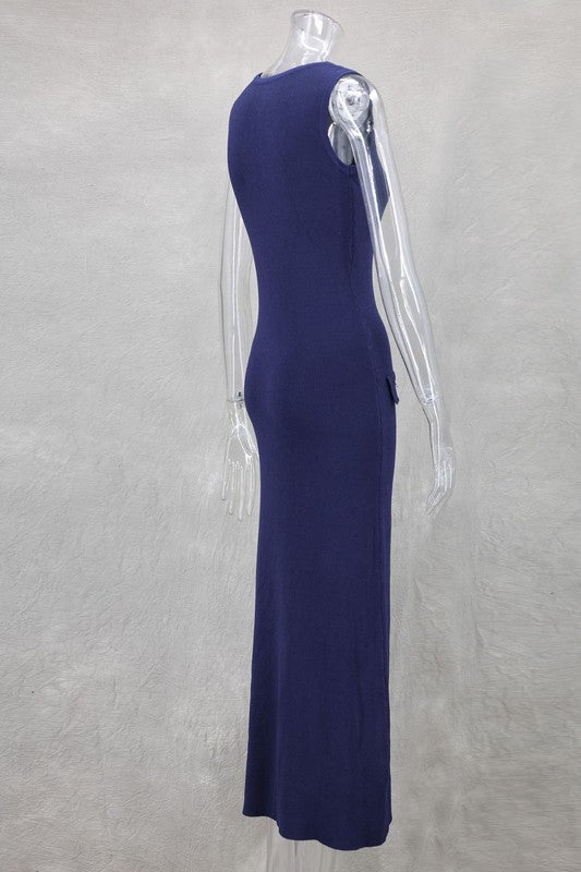 WOMEN FASHION LONG MAXI KNIT DRESS - Body By J'ne