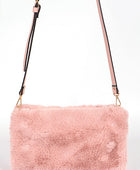 Hand Warmer Faux Fur Crossbody Bag