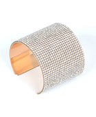 Rhinestone Pave Open Cuff