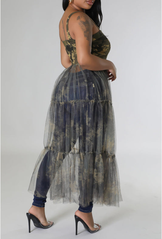 Ruched Tulle Top - Body By J'ne