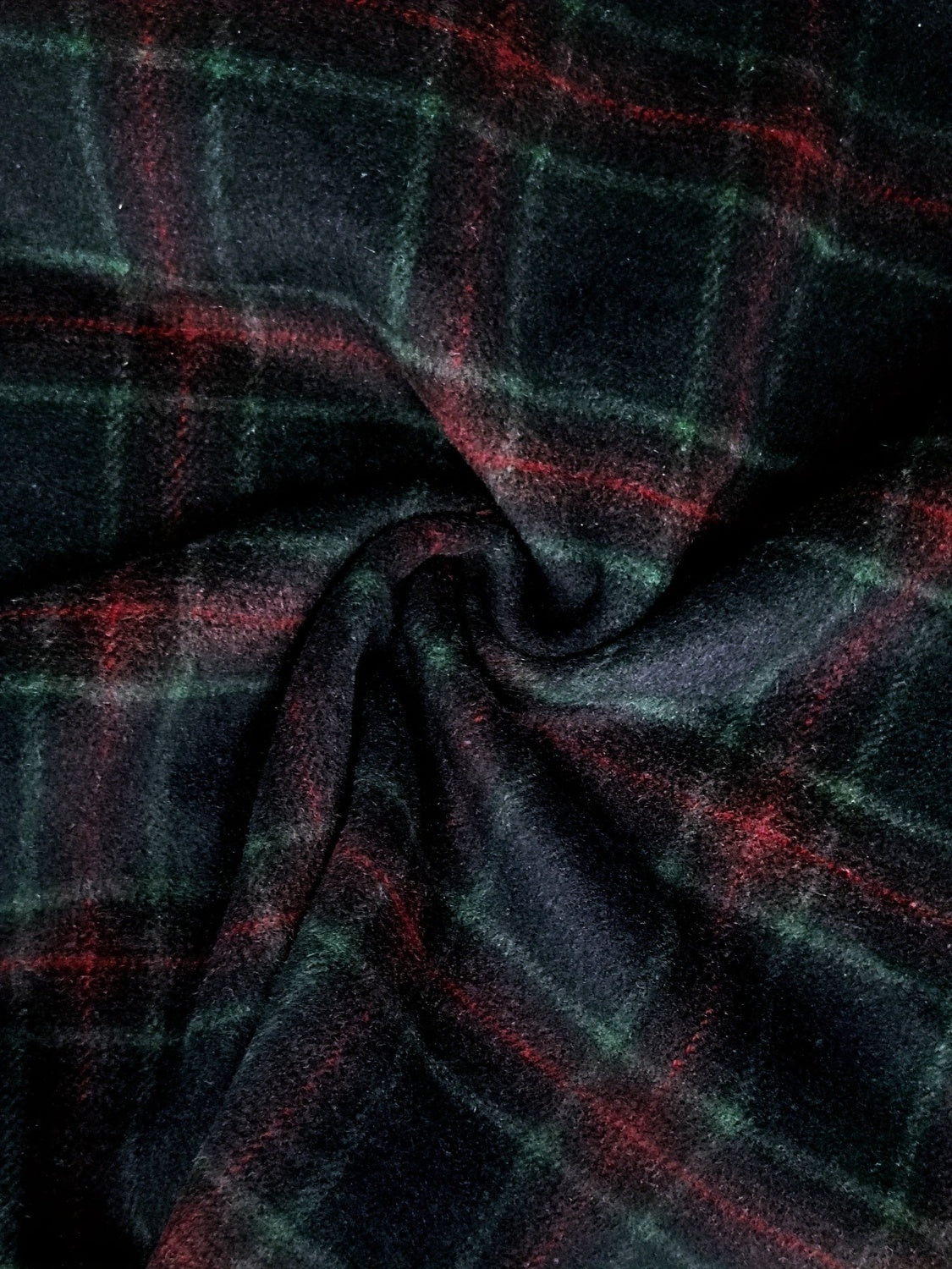 Plaid Elastic Waist Midi Skirt - Body By J'ne