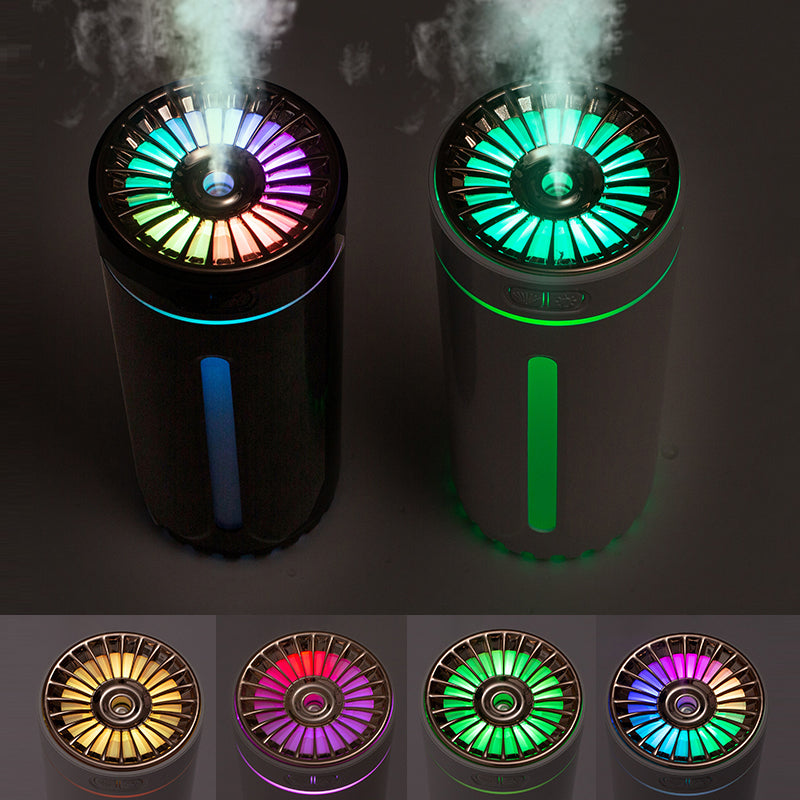 Wireless Air Humidifier Colorful Lights Mute Ultrasonic USB Diffuser - Body By J'ne