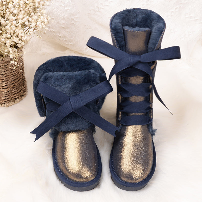 Beckham Faux Fur Snow Boots - Body By J'ne
