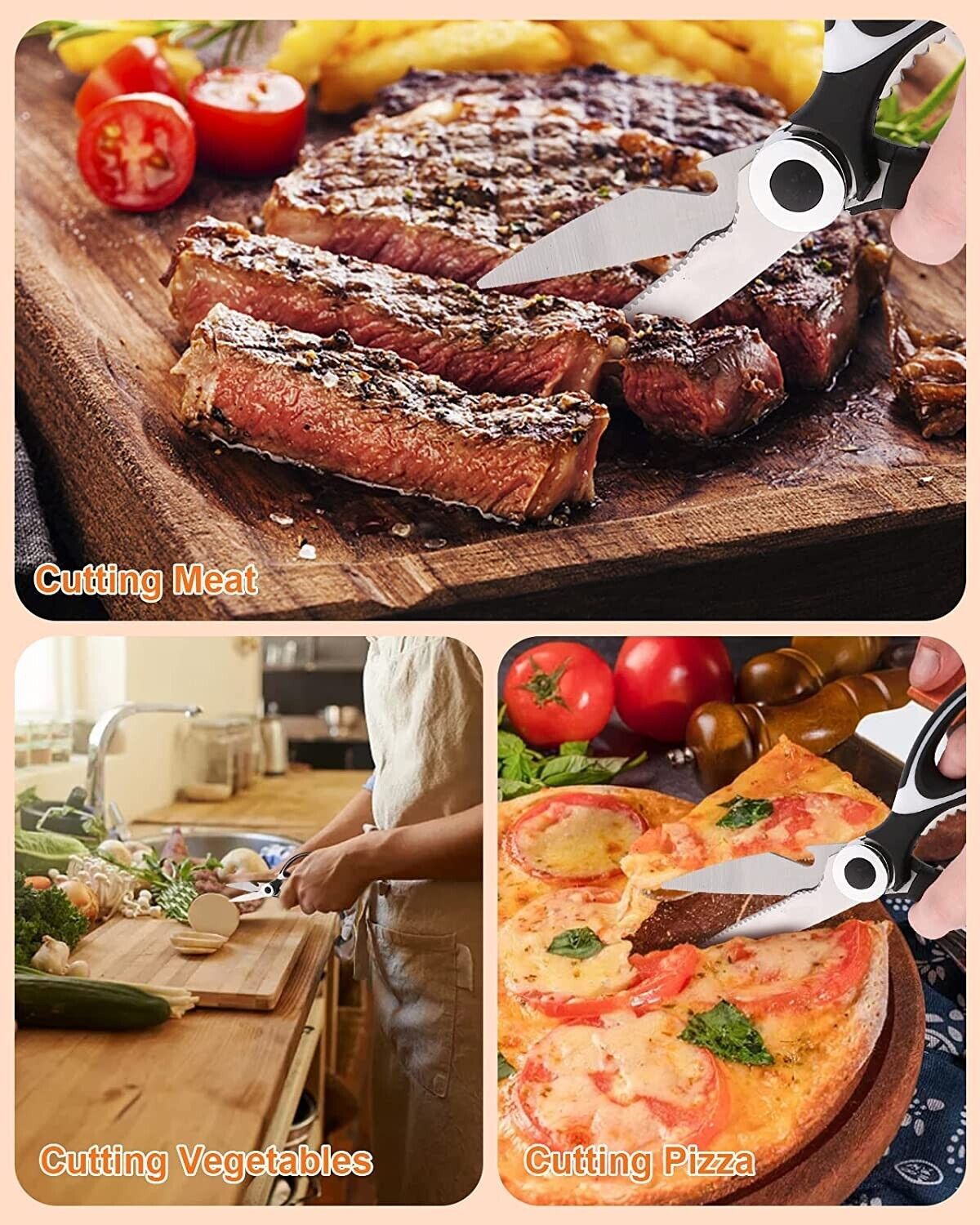 Kitchen Shears, Heavy Duty - Body By J'ne