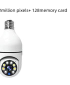 WiFi CAMERA 1080P Bulb 4X Zoom Camera E27 Home 5GWiFi Alarm Monitor - Body By J'ne