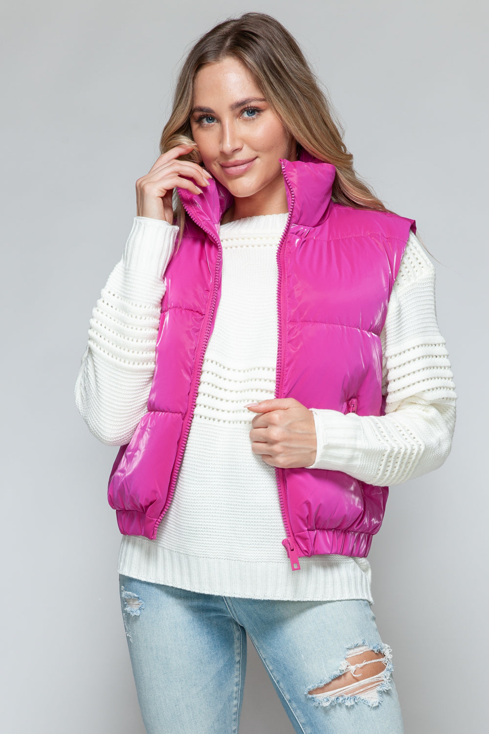 Snobbish Fine Fur Lining Quilted Vest - Body By J'ne