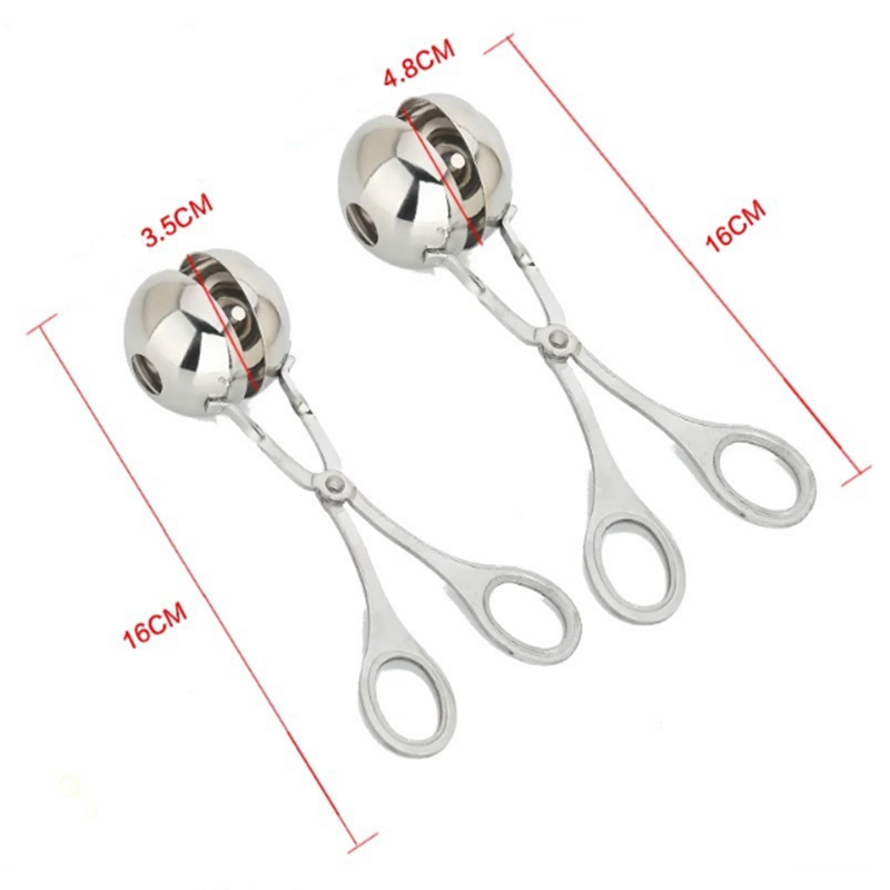 Non Stick Meatball Maker or Perfectly Round Ice Cream Scoop - Body By J'ne