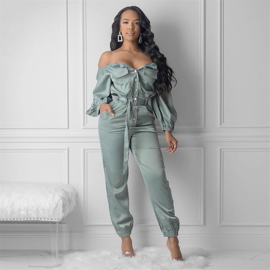 Roof Top Mingles & Mimosas Jumpsuit - Body By J'ne