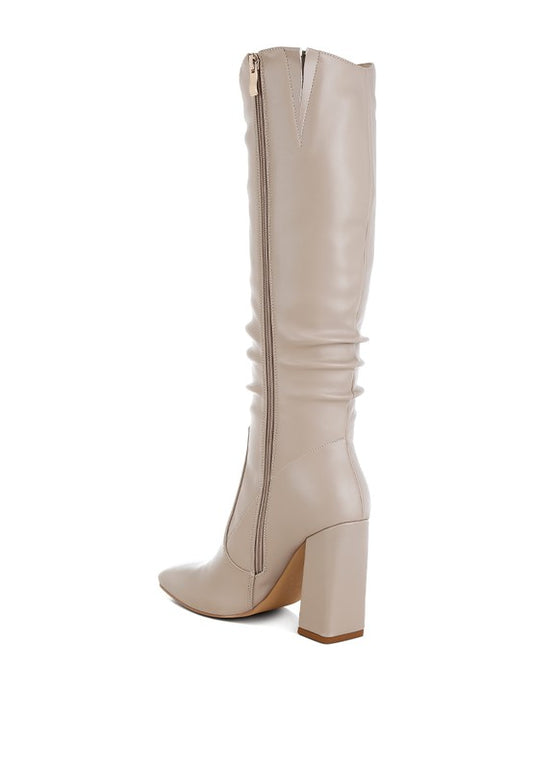 Yanir Slouchy Shaft Knee-High Boots - Body By J'ne