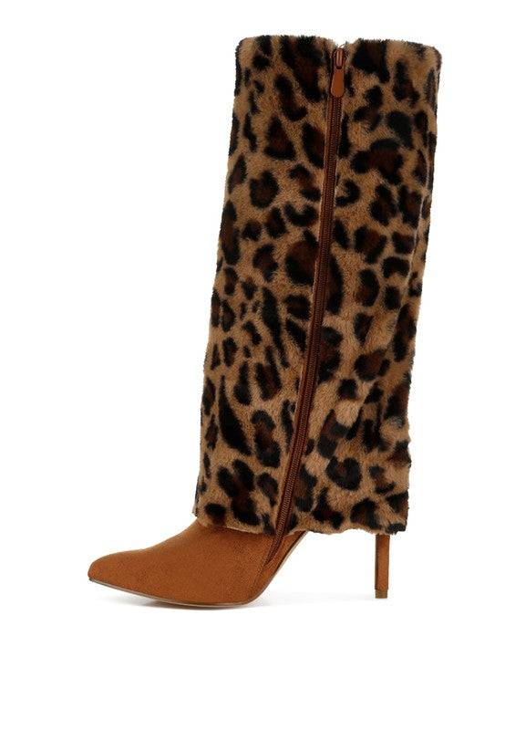 Everglade Fold-Over Calf-High Boots - Body By J'ne